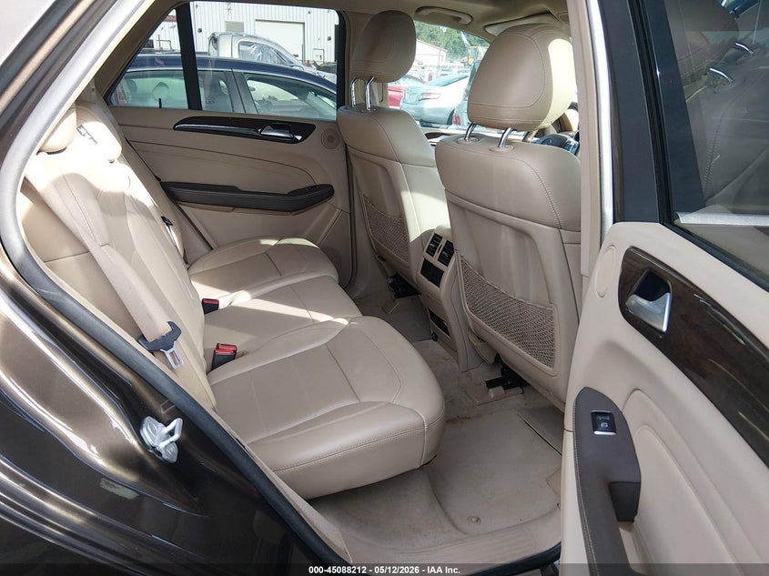 2014 Mercedes-benz M-klasse VIN 4JGDA5HB6EA427360 IAAI salvage auction — FRONT END, Salvage (North Carolina), sold $3,300 on 2026-07-13 (photo 8)
