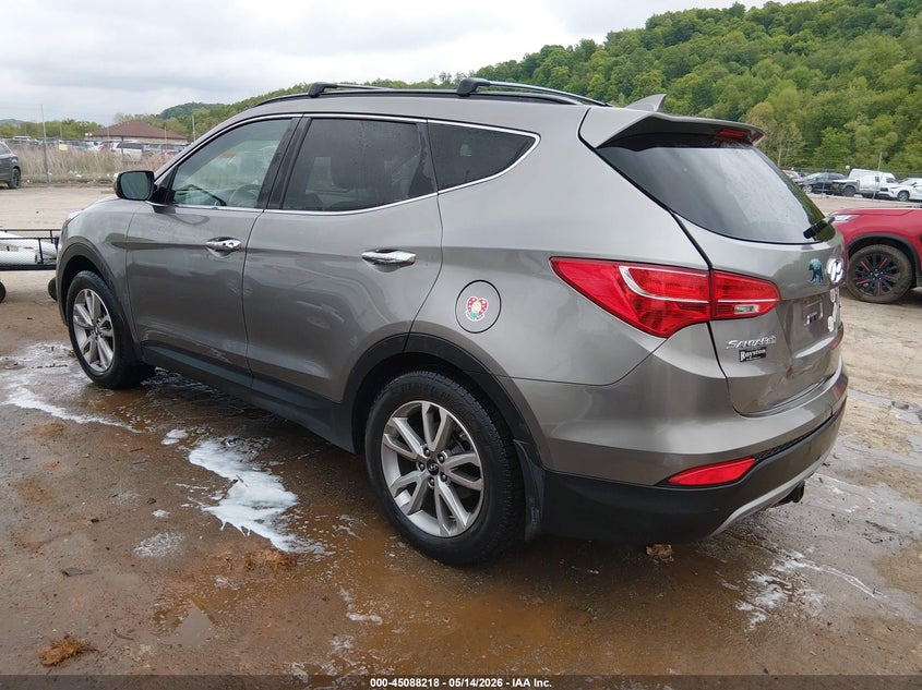 2015 Hyundai VIN 5XYZU3LA7FG264871 IAAI salvage auction — REAR END, Salvage (West Virginia), sold $2,050 on 2026-07-09 (photo 3)