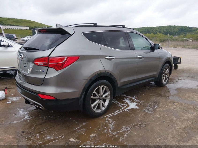 2015 Hyundai VIN 5XYZU3LA7FG264871 IAAI salvage auction — REAR END, Salvage (West Virginia), sold $2,050 on 2026-07-09 (photo 4)