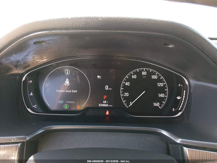 2022 Honda Accord VIN 1HGCV1F32NA101002 IAAI salvage auction — HAIL, Salvage Title, sold $13,500 on 2026-08-21 (photo 7)