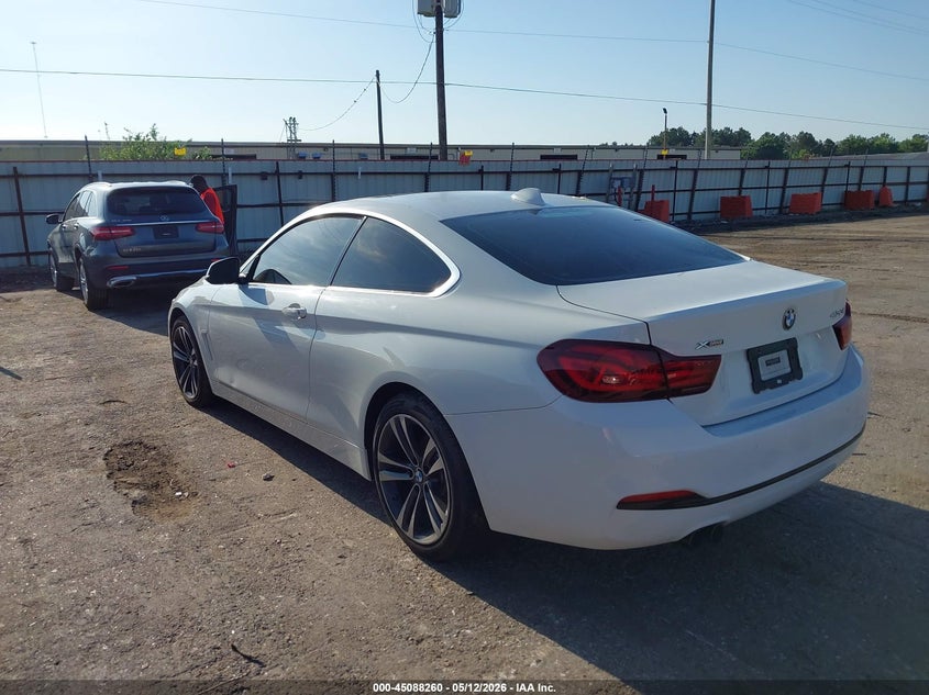 2020 BMW 4er VIN WBA4W5C03LAE51432 IAAI salvage auction — RIGHT SIDE, Original (Texas), sold $4,300 on 2026-07-15 (photo 3)