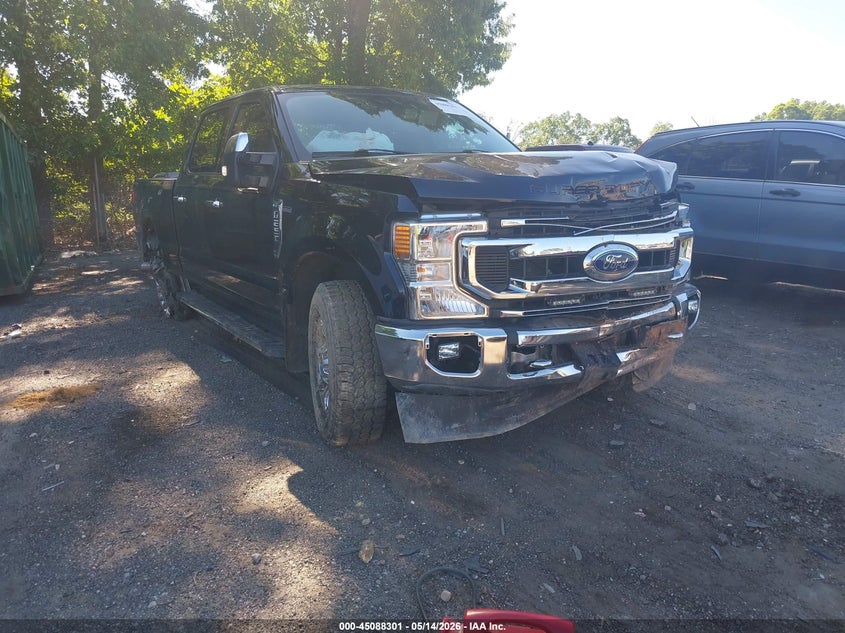 2021 Ford F250 VIN 1FT7W2BN3MED16650 IAAI salvage auction — FRONT END, Salvage (Idaho), sold $10,500 on 2026-07-29 (photo 1)