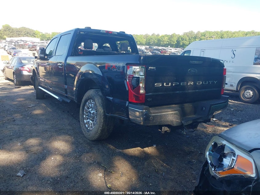 2021 Ford F250 VIN 1FT7W2BN3MED16650 IAAI salvage auction — FRONT END, Salvage (Idaho), sold $10,500 on 2026-07-29 (photo 3)
