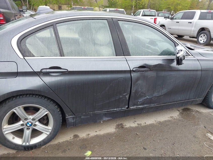 2015 BMW 3er VIN WBA3B1C53FK163062 IAAI salvage auction — SIDE, Salvage (New Hampshire), sold $800 on 2026-08-24 (photo 6)