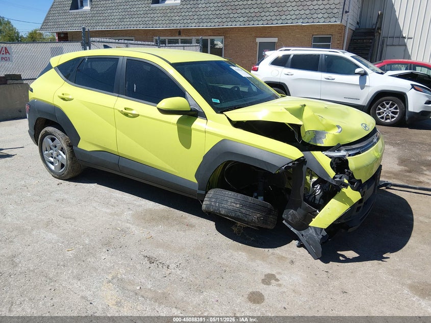 2024 Hyundai Kona VIN KM8HACAB7RU108635 IAAI salvage auction — FRONT END, Salvage (Illinois), sold $3,050 on 2026-07-28 (photo 1)