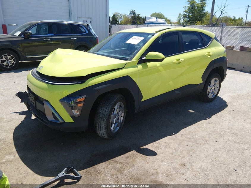2024 Hyundai Kona VIN KM8HACAB7RU108635 IAAI salvage auction — FRONT END, Salvage (Illinois), sold $3,050 on 2026-07-28 (photo 2)