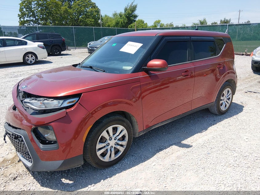 2020 Kia Soul VIN KNDJ23AU4L7087236 IAAI salvage auction — FRONT END, Salvage (Idaho), sold $625 on 2026-07-15 (photo 2)