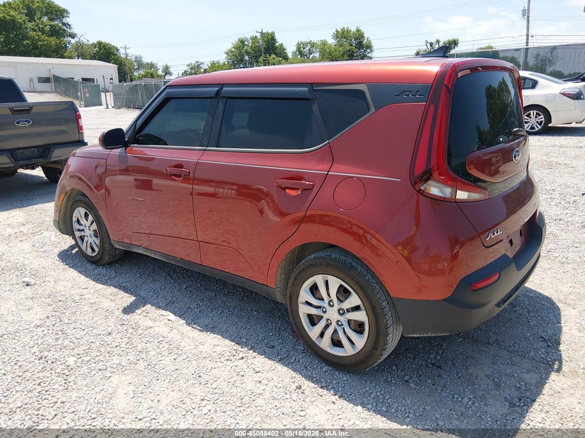 2020 Kia Soul VIN KNDJ23AU4L7087236 IAAI salvage auction — FRONT END, Salvage (Idaho), sold $625 on 2026-07-15 (photo 3)