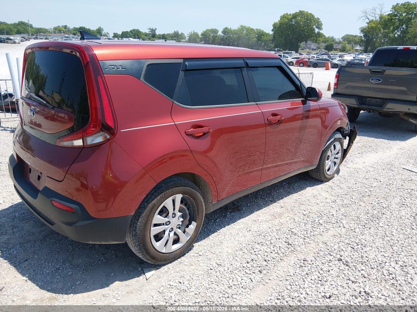 2020 Kia Soul VIN KNDJ23AU4L7087236 IAAI salvage auction — FRONT END, Salvage (Idaho), sold $625 on 2026-07-15 (photo 4)