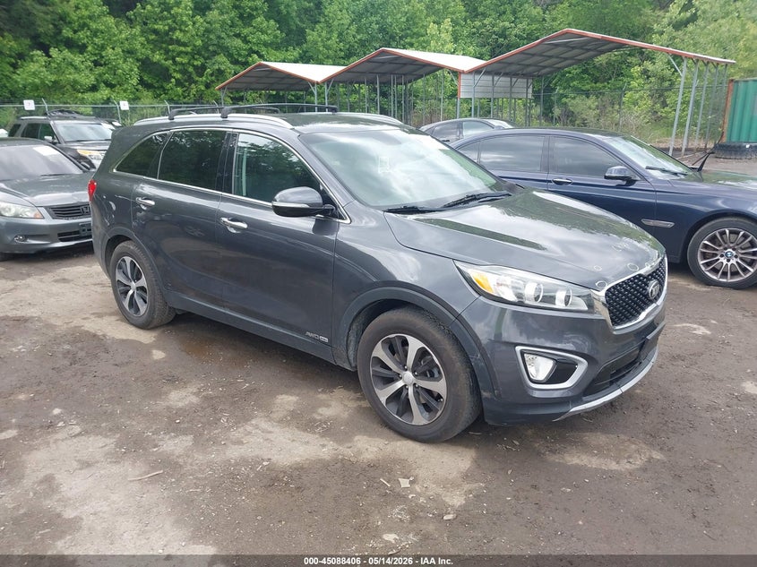2017 Kia Sorento VIN 5XYPHDA55HG303032 IAAI salvage auction — FRONT END, Salvage - Greater Than 75% (Maryland), sold $3,250 on 2026-07-14 (photo 1)
