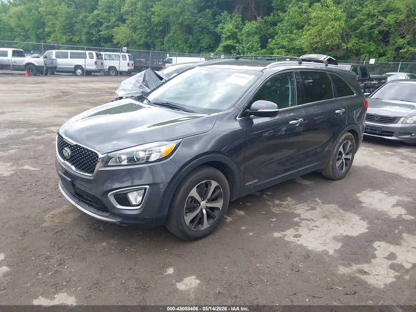 2017 Kia Sorento VIN 5XYPHDA55HG303032 IAAI salvage auction — FRONT END, Salvage - Greater Than 75% (Maryland), sold $3,250 on 2026-07-14 (photo 2)
