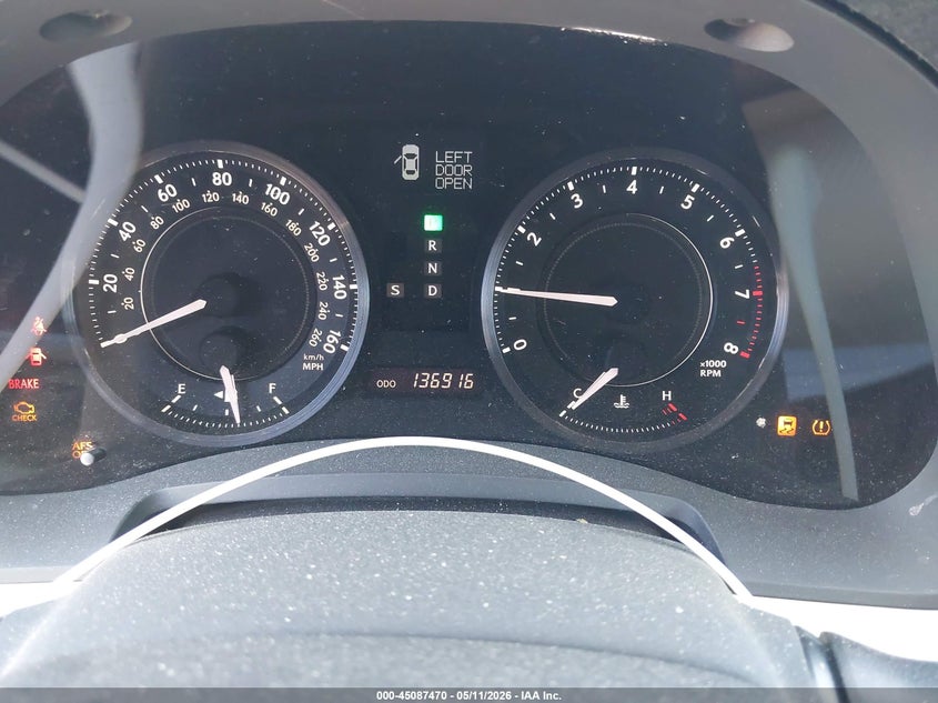 2010 Lexus Is VIN JTHFF2C26A2502498 IAAI salvage auction — FRONT END, Salvage (California), sold $525 on 2026-07-14 (photo 7)