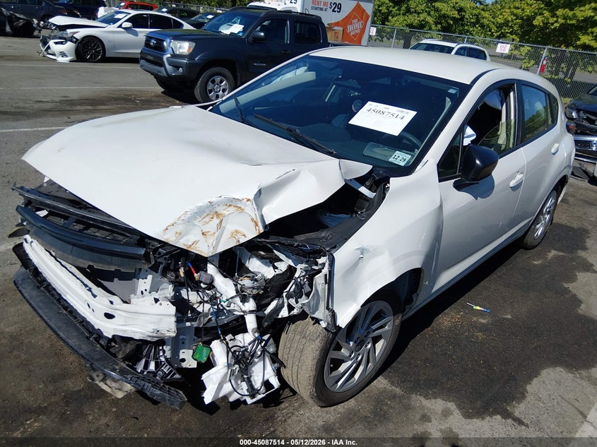 2024 Subaru Impreza VIN JF1GUABC5R8889883 IAAI salvage auction — FRONT END, Salvage Title, sold $225 on 2026-07-30 (photo 2)