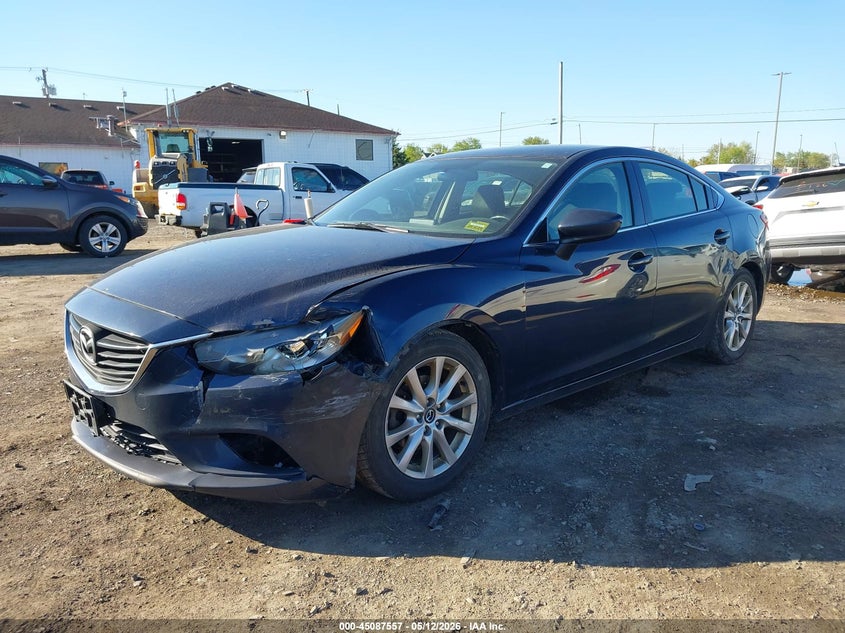 2016 Mazda 6 VIN JM1GJ1U57G1460087 IAAI salvage auction — FRONT END, Salvage (Maine), sold $25 on 2026-07-29 (photo 2)