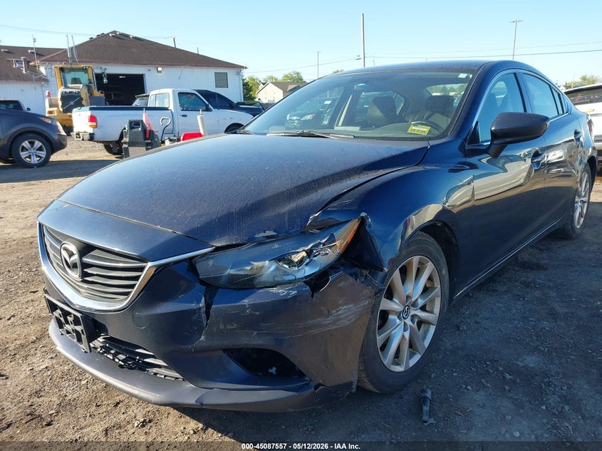 2016 Mazda 6 VIN JM1GJ1U57G1460087 IAAI salvage auction — FRONT END, Salvage (Maine), sold $25 on 2026-07-29 (photo 6)