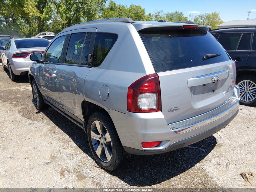 2017 Jeep Compass VIN 1C4NJCEB5HD189683 IAAI salvage auction — REAR END, Clear (Indiana), sold $1,225 on 2026-07-24 (photo 3)