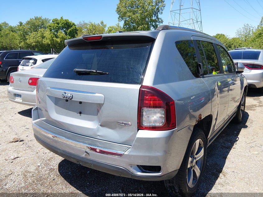 2017 Jeep Compass VIN 1C4NJCEB5HD189683 IAAI salvage auction — REAR END, Clear (Indiana), sold $1,225 on 2026-07-24 (photo 6)