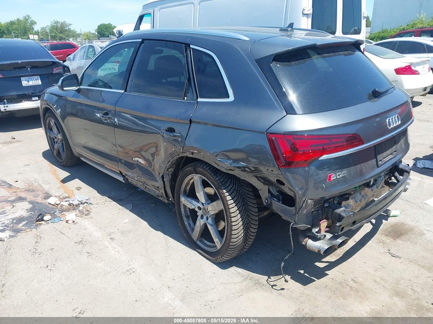 2023 Audi Sq5 VIN WA1B4AFY6P2161185 IAAI salvage auction — REAR END, Salvage (North Carolina), sold $16,250 on 2026-07-20 (photo 3)