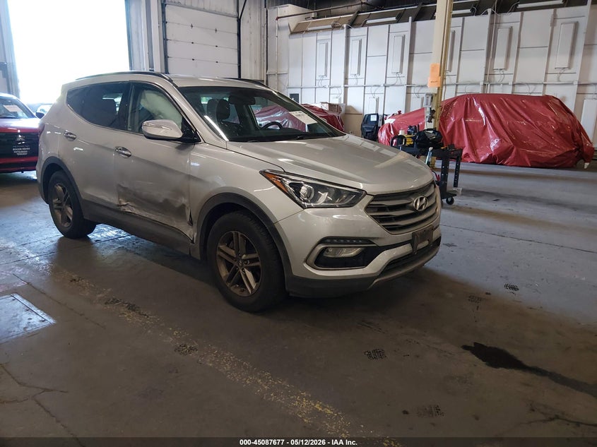 2017 Hyundai Santa fe VIN 5XYZU3LB8HG447384 IAAI salvage auction — SIDE, Salvage (Oregon), sold $3,250 on 2026-07-17 (photo 1)