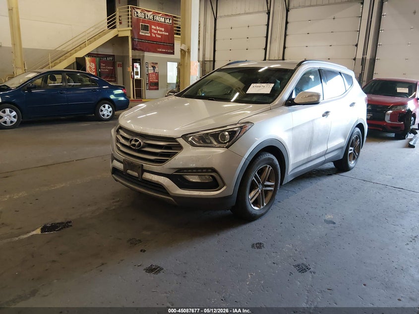 2017 Hyundai Santa fe VIN 5XYZU3LB8HG447384 IAAI salvage auction — SIDE, Salvage (Oregon), sold $3,250 on 2026-07-17 (photo 2)