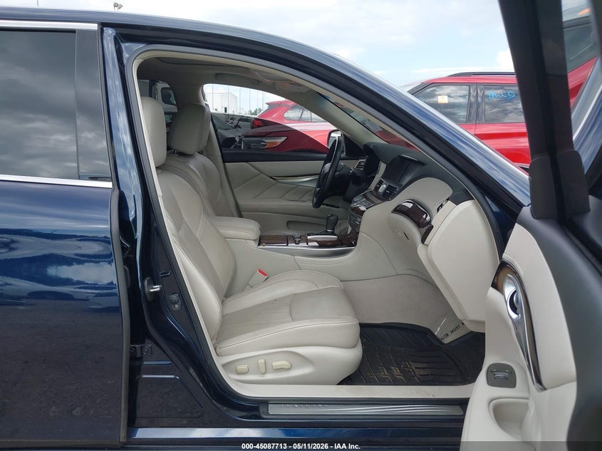 2016 Infiniti Q70 VIN JN1AY1PR4GM590037 IAAI salvage auction — FRONT END, Salvage (Texas), sold $2,450 on 2026-07-09 (photo 5)