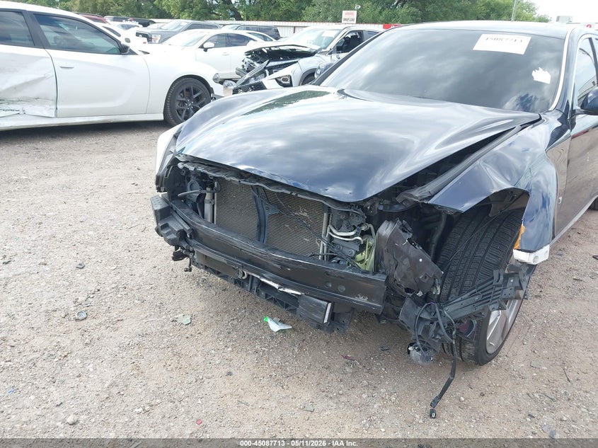 2016 Infiniti Q70 VIN JN1AY1PR4GM590037 IAAI salvage auction — FRONT END, Salvage (Texas), sold $2,450 on 2026-07-09 (photo 6)