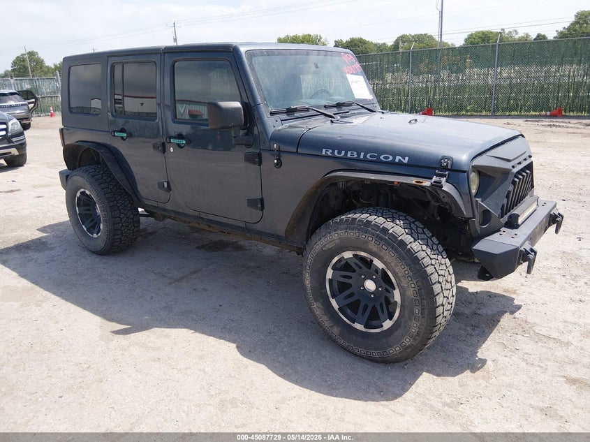 2007 Jeep Wrangler unlimited VIN 1J8GA69127L144287 IAAI salvage auction — HAIL, Salvage (Kansas), sold $3,950 on 2026-07-09 (photo 1)