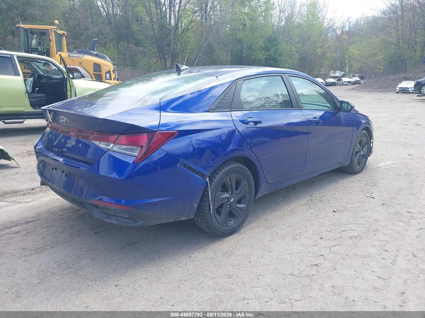 2021 Hyundai Elantra VIN KMHLM4AG1MU068175 IAAI salvage auction — FRONT END, Salvage (Vermont), sold $2,050 on 2026-07-16 (photo 4)