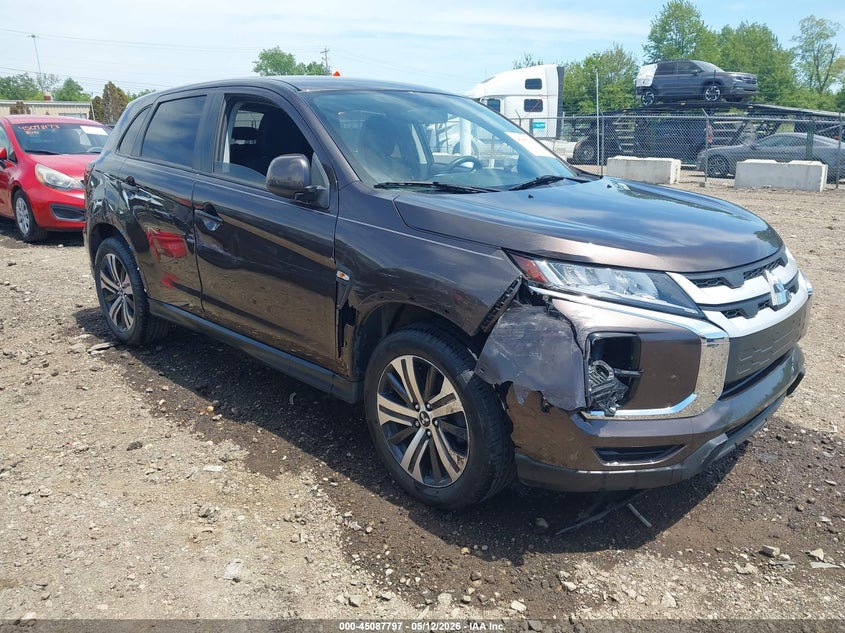 2020 Mitsubishi Outlander VIN JA4AP3AU6LU002877 IAAI salvage auction — RIGHT FRONT, Salvage (Ohio), sold $3,300 on 2026-07-29 (photo 1)