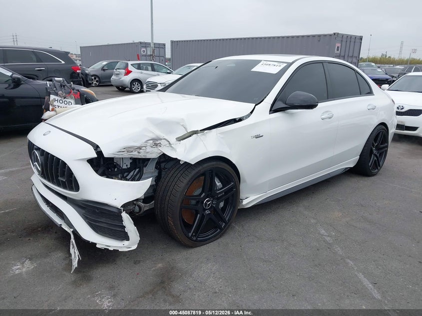 2026 Mercedes-benz VIN W1KAF8HB6TR309520 IAAI salvage auction — LEFT FRONT, Salvage (California), sold $31,950 on 2026-07-09 (photo 2)