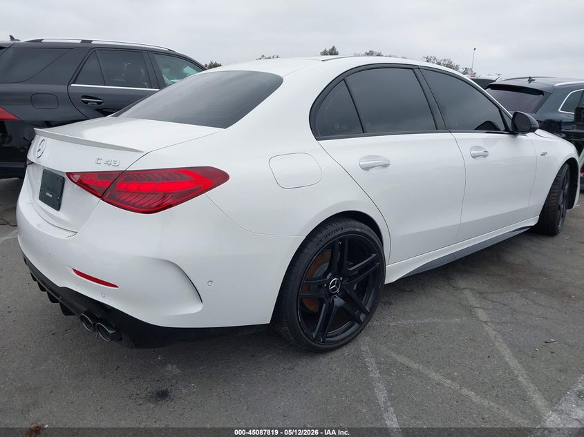 2026 Mercedes-benz VIN W1KAF8HB6TR309520 IAAI salvage auction — LEFT FRONT, Salvage (California), sold $31,950 on 2026-07-09 (photo 4)