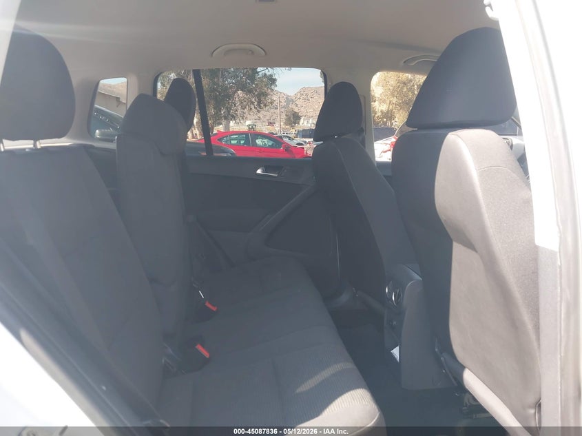 2012 Volkswagen Tiguan VIN WVGAV7AX6CW588218 IAAI salvage auction — FRONT & REAR, Salvage (California), sold $1,000 on 2026-07-14 (photo 8)