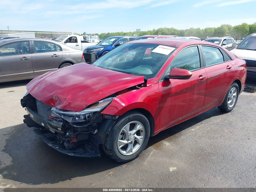 2023 Hyundai Elantra VIN KMHLL4AG8PU563903 IAAI salvage auction — FRONT END, Salvage (Ohio), sold $25 on 2026-07-28 (photo 2)