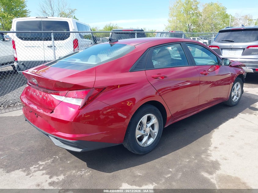2023 Hyundai Elantra VIN KMHLL4AG8PU563903 IAAI salvage auction — FRONT END, Salvage (Ohio), sold $25 on 2026-07-28 (photo 4)