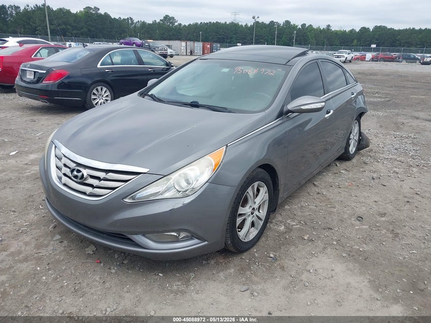 2013 Hyundai Sonata VIN 5NPEC4AC4DH806686 IAAI salvage auction — SIDE, Salvage (Georgia), sold $1,000 on 2026-07-17 (photo 2)