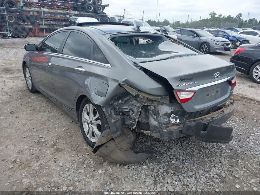 2013 Hyundai Sonata VIN 5NPEC4AC4DH806686 IAAI salvage auction — SIDE, Salvage (Georgia), sold $1,000 on 2026-07-17 (photo 3)