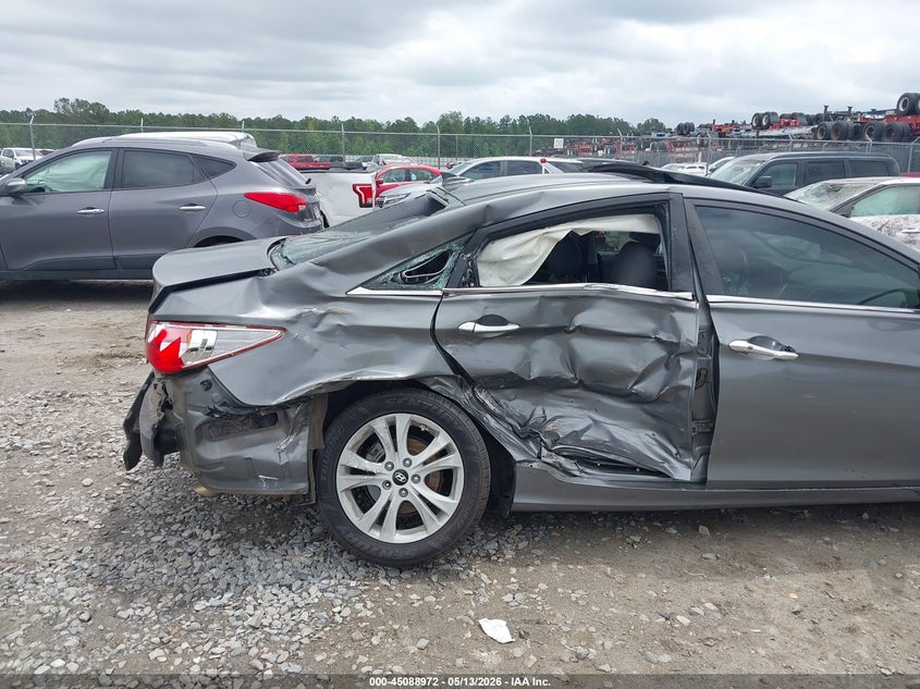 2013 Hyundai Sonata VIN 5NPEC4AC4DH806686 IAAI salvage auction — SIDE, Salvage (Georgia), sold $1,000 on 2026-07-17 (photo 6)