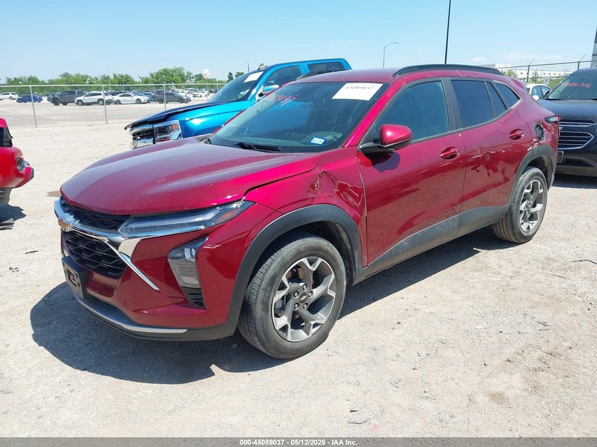 2024 Chevrolet Trax VIN KL77LHE23RC210437 IAAI salvage auction — STORM DAMAGE, Original (Texas), sold $7,500 on 2026-07-28 (photo 2)