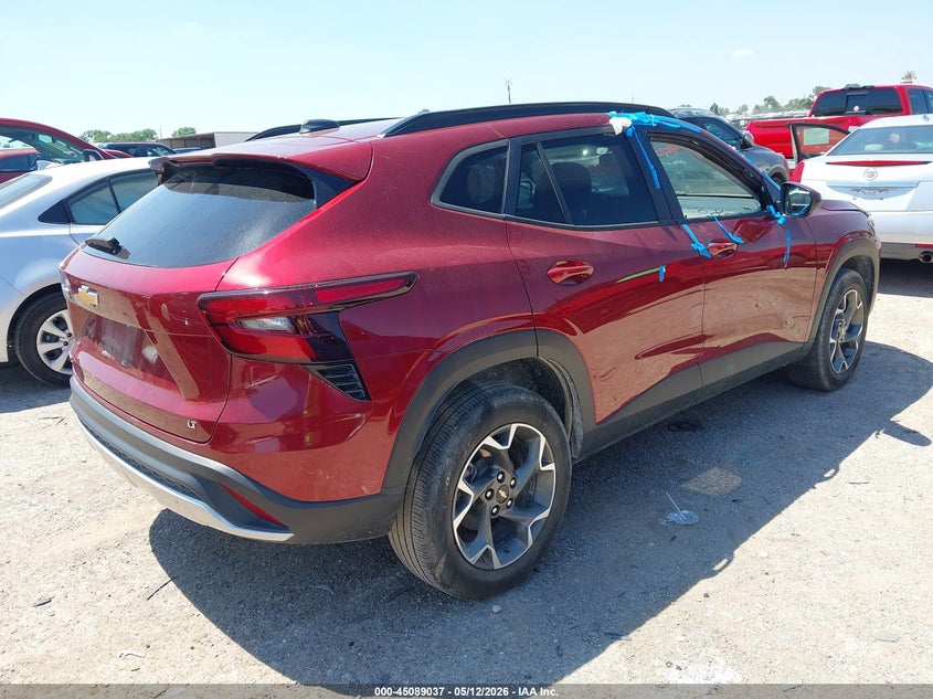 2024 Chevrolet Trax VIN KL77LHE23RC210437 IAAI salvage auction — STORM DAMAGE, Original (Texas), sold $7,500 on 2026-07-28 (photo 4)