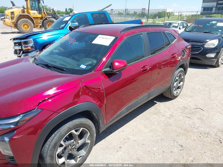 2024 Chevrolet Trax VIN KL77LHE23RC210437 IAAI salvage auction — STORM DAMAGE, Original (Texas), sold $7,500 on 2026-07-28 (photo 6)