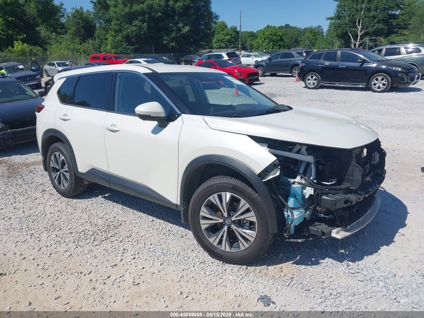 2021 Nissan Rogue VIN JN8AT3BA2MW007378 IAAI salvage auction — FRONT END, Salvage (Alabama), sold $2,750 on 2026-07-29 (photo 1)