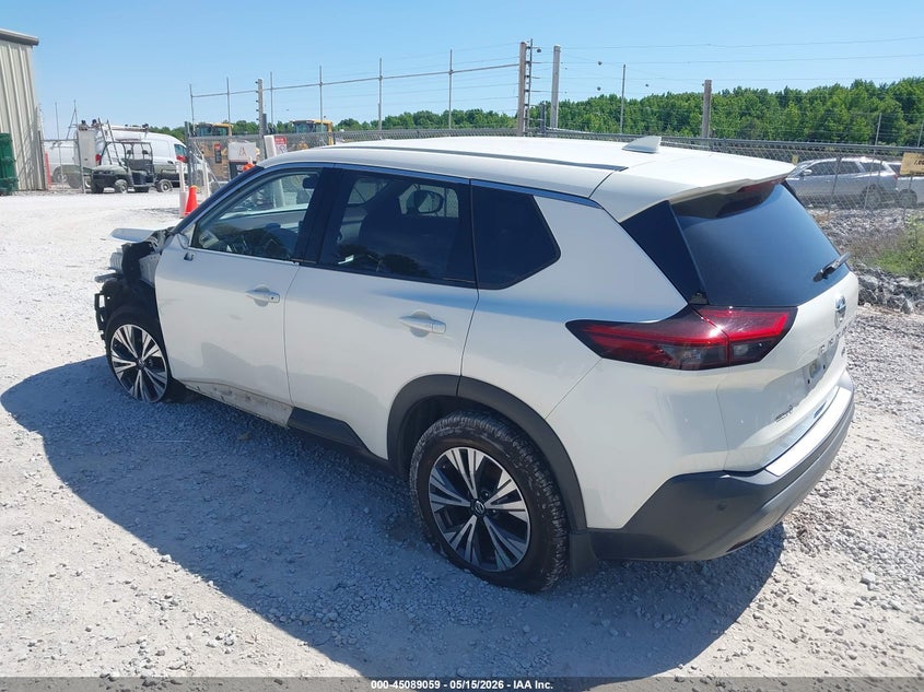 2021 Nissan Rogue VIN JN8AT3BA2MW007378 IAAI salvage auction — FRONT END, Salvage (Alabama), sold $2,750 on 2026-07-29 (photo 3)