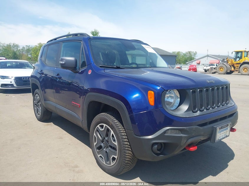 2017 Jeep Renegade VIN ZACCJBCB8HPE68552 IAAI salvage auction — HAIL, Salvage (Ohio), sold $3,300 on 2026-07-14 (photo 1)