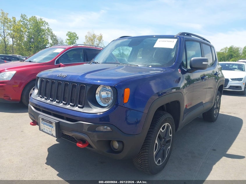 2017 Jeep Renegade VIN ZACCJBCB8HPE68552 IAAI salvage auction — HAIL, Salvage (Ohio), sold $3,300 on 2026-07-14 (photo 2)