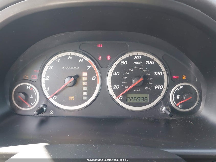 2004 Honda Cr-v VIN JHLRD78844C002775 IAAI salvage auction — REAR END, Bill Of Sale (Washington), sold $725 on 2026-07-08 (photo 7)