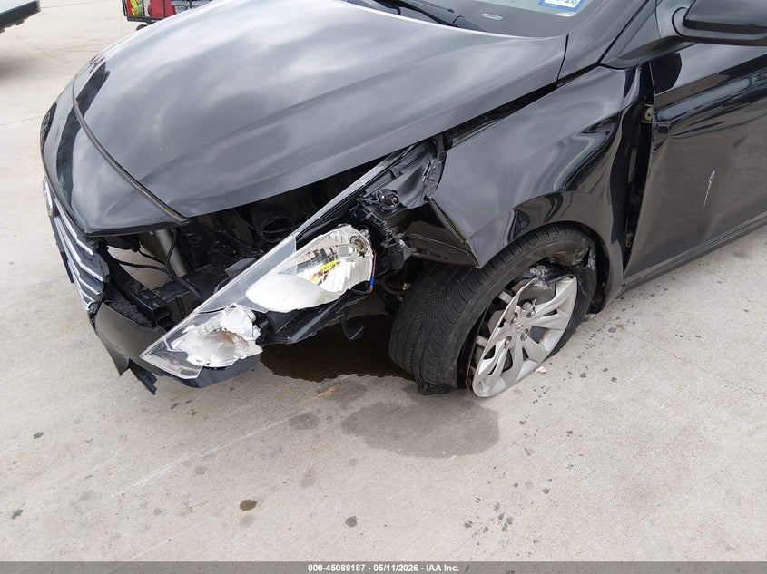 2021 Hyundai Accent VIN 3KPC24A61ME139102 IAAI salvage auction — LEFT FRONT, Salvage (Texas), sold $1,550 on 2026-07-10 (photo 6)