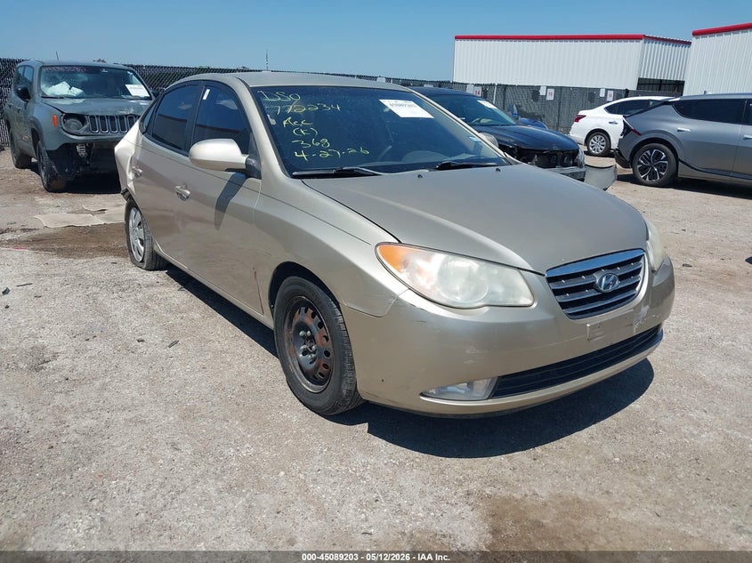 2007 Hyundai Elantra VIN KMHDU46D37U224644 IAAI salvage auction — REAR END, Salvage (Texas), sold $300 on 2026-07-21 (photo 1)
