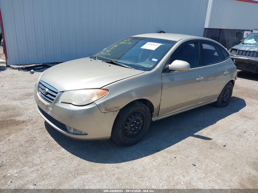 2007 Hyundai Elantra VIN KMHDU46D37U224644 IAAI salvage auction — REAR END, Salvage (Texas), sold $300 on 2026-07-21 (photo 2)