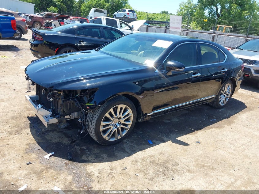 2015 Lexus Ls VIN JTHBL5EF0F5133765 IAAI salvage auction — FRONT END, Clear (Oklahoma), sold $9,000 on 2026-07-15 (photo 2)