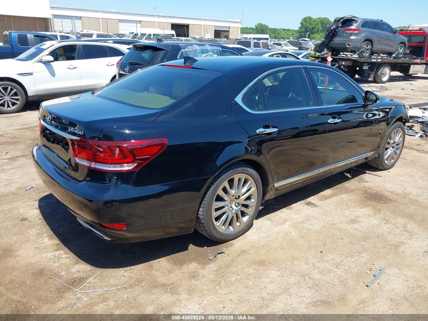 2015 Lexus Ls VIN JTHBL5EF0F5133765 IAAI salvage auction — FRONT END, Clear (Oklahoma), sold $9,000 on 2026-07-15 (photo 4)